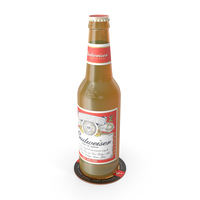 Budweiser Beer Bottle PNG & PSD Images