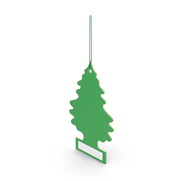Green Car Scent Air Freshener Tree PNG & PSD Images