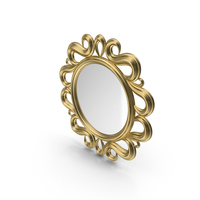 Gold Mirror PNG & PSD Images