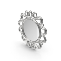 Silver Mirror PNG & PSD Images