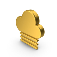 Gold Fog Weather Icon PNG & PSD Images