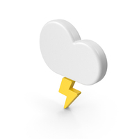 Weather Icon Lightning PNG & PSD Images