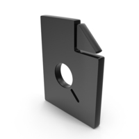 Black Document Search Icon PNG & PSD Images