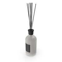 Aroma Diffuser Bottle With Sticks PNG & PSD Images