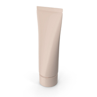 Beige Cosmetic Tube PNG & PSD Images