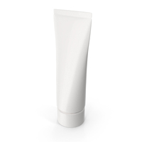 White Cosmetic Tube PNG & PSD Images