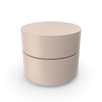 Beige Cosmetic Jar PNG & PSD Images