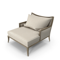 Florence Chaise Neutral Motif PNG & PSD Images