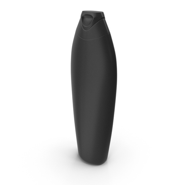 Black Shampoo Bottle PNG & PSD Images