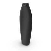 Black Shampoo Bottle PNG & PSD Images