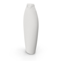 White Shampoo Bottle PNG & PSD Images