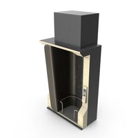 SciFi Passenger Elevator PNG & PSD Images