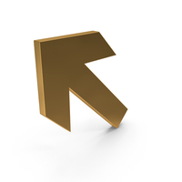 Gold Up Sign PNG & PSD Images