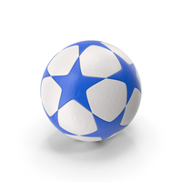 Football Soccer Star Ball Blue PNG & PSD Images