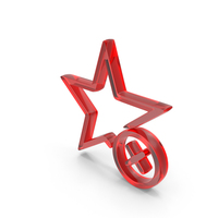 Glass Remove Bookmark Icon PNG & PSD Images