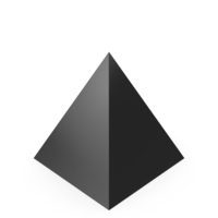 Black Square Pyramid PNG & PSD Images