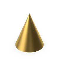 Gold Cone PNG & PSD Images