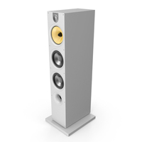 Bowers & Wilkins 683 S2 White PNG & PSD Images