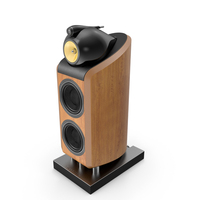 Bowers & Wilkins 800 D2 Cherrywood PNG & PSD Images