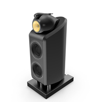 Bowers & Wilkins 800 D2 Piano Black Gloss PNG & PSD Images