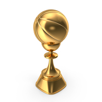 Gold Basketball Prize PNG & PSD Images