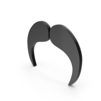 Black Man Mustache Icon PNG & PSD Images