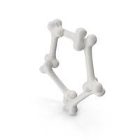 Cartoon Bones Letter O PNG & PSD Images