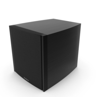 Velodyne DD-10+ Black Gloss Ebony PNG & PSD Images