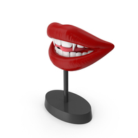 Figurine Lips Vampir Teeth PNG & PSD Images
