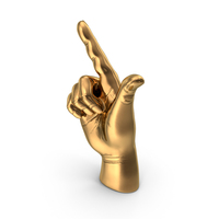 Figurine Point Hand PNG & PSD Images