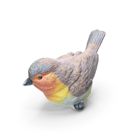 Figurine Red Bird PNG & PSD Images