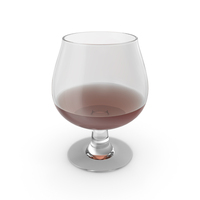 Glass Of Cognac PNG & PSD Images
