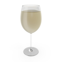 A Glass Of White Wine PNG & PSD Images