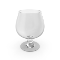 Empty Cognac Glass PNG & PSD Images