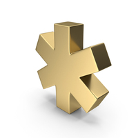 PARAMEDIC ICON GOLD PNG & PSD Images