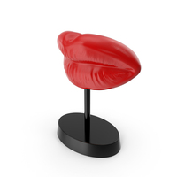 Figurine Red Lips PNG & PSD Images