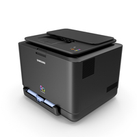 Samsung Color Laser Printer PNG & PSD Images