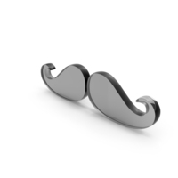 Glass Man Mustache Icon PNG & PSD Images