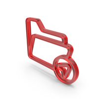 Glass Send Folder Outline Icon PNG & PSD Images