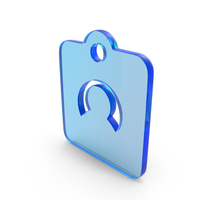 Glass ID Card Icon PNG & PSD Images
