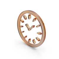 Wall Clock Icon Glass PNG & PSD Images