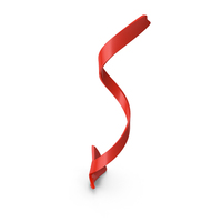 Twisted Red Arrow Icon PNG & PSD Images