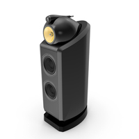 Bowers & Wilkins 802 D2 Piano Black Gloss PNG & PSD Images