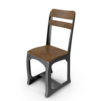 Vintage School House Play Chairs PNG & PSD Images