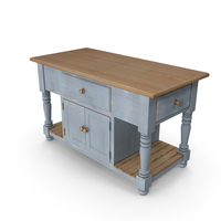 Vivien Kitchen Island PNG & PSD Images