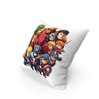 Pillow Marvel Print PNG & PSD Images