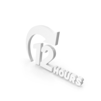 12 Hours Order Or Offer Execution Icon PNG & PSD Images