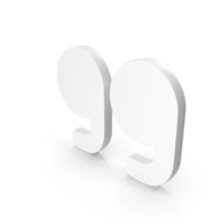 Chat Quote Inverted Comma Icon PNG & PSD Images