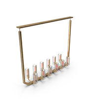 Vendome Linear Chandelier PNG & PSD Images