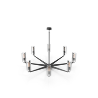 Vendome Round Chandelier 153 cm BRZ PNG & PSD Images